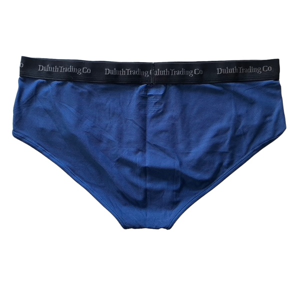 2 Pairs of Duluth Trading Buck Naked Briefs Mens Size 2XL (44-46), Black & Blue - Picture 3 of 10